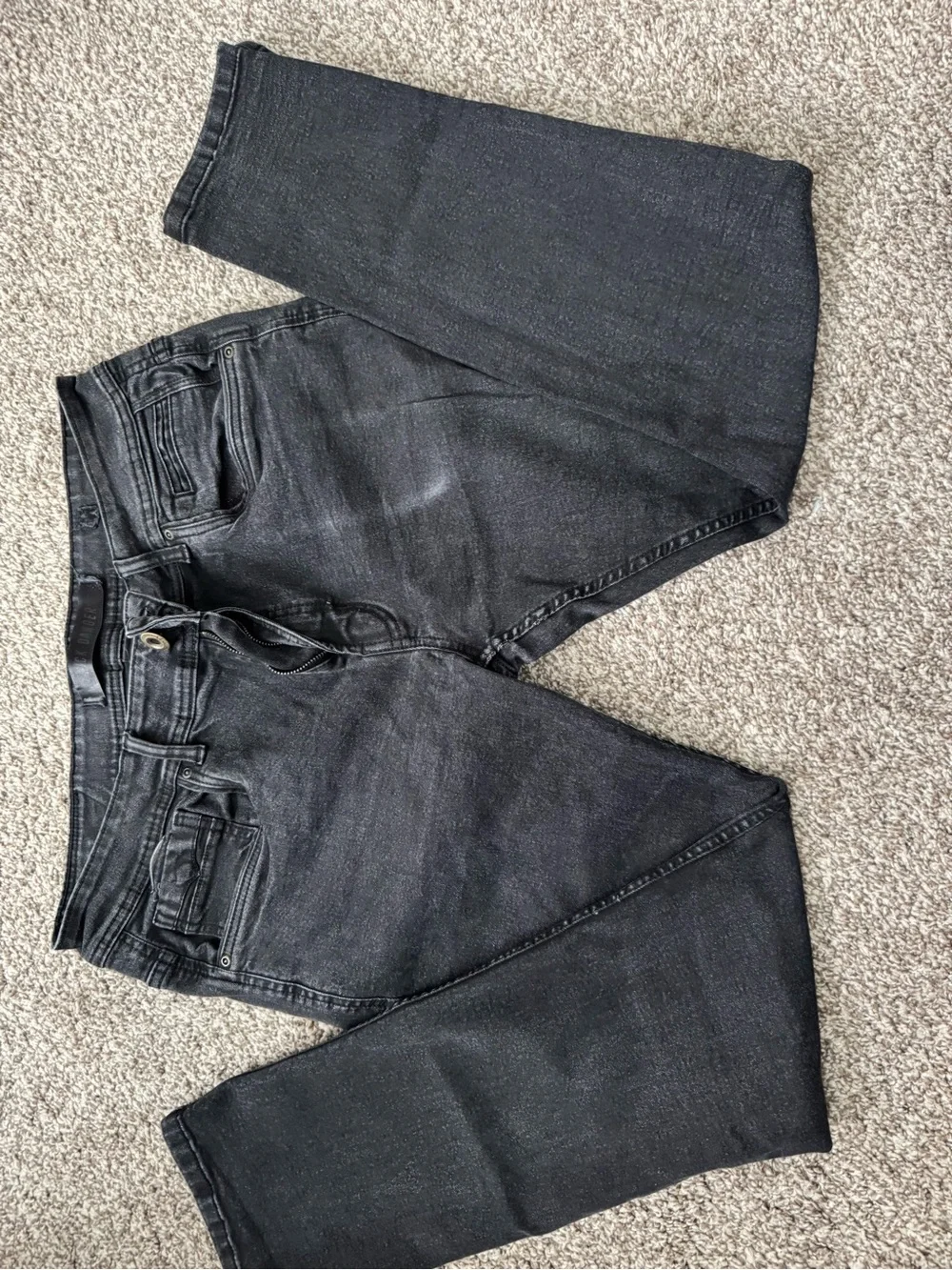 Men’s Black Stretch Denim Jeans